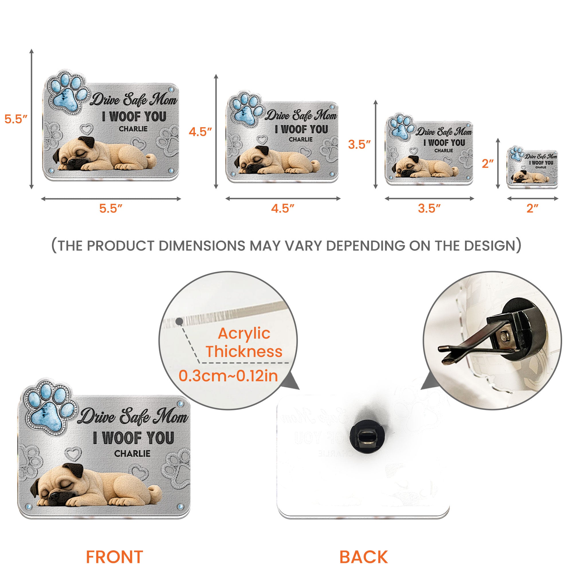Drive-Safe-Mom-I-Woof-You-Personalized-Car-Vent-Clip-5