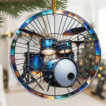 Drum Kit Gift For Drummers - Acrylic Ornament