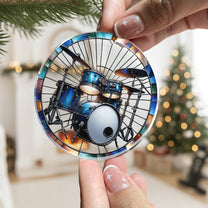 Drum Kit Gift For Drummers - Acrylic Ornament