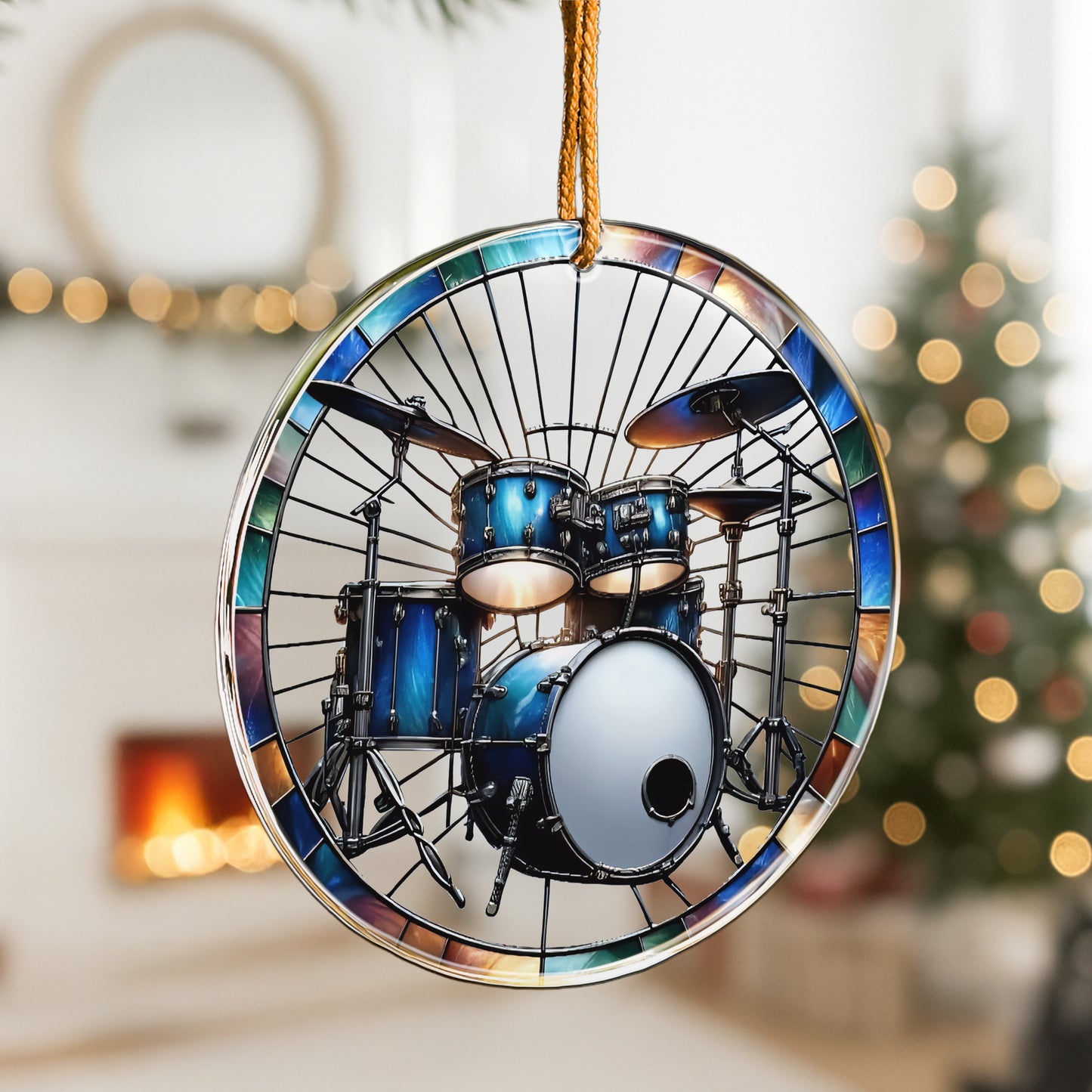Drum Kit Gift For Drummers - Acrylic Ornament