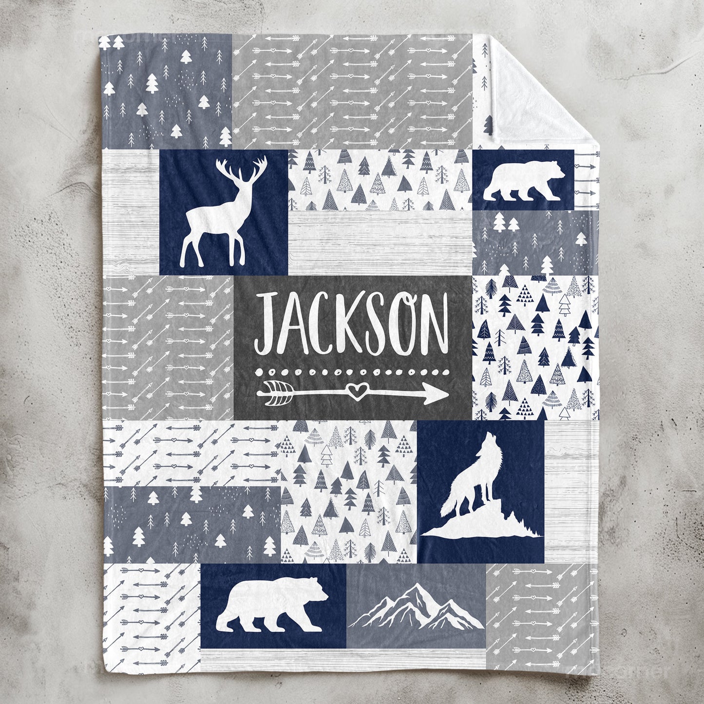 Duck Hunting Baby - Personalized Baby Blanket