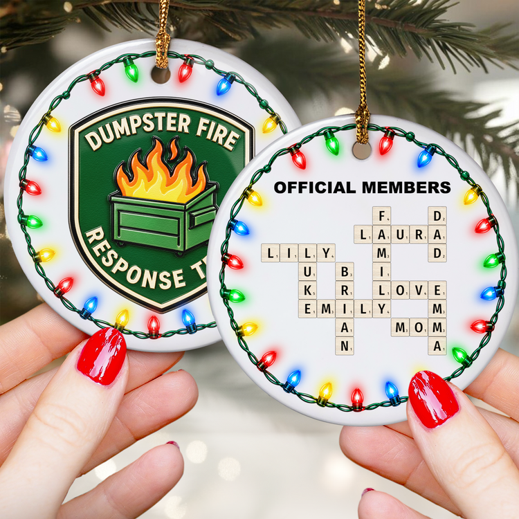 Dumpster-Fire-Response-Team-Custom-Crossword-Names-Personalized-Ornament4
