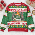Dumpster-On-Fire-Response-Team-For-Funny-Ugly-Sweater-Party-Personalized-Sweater-4