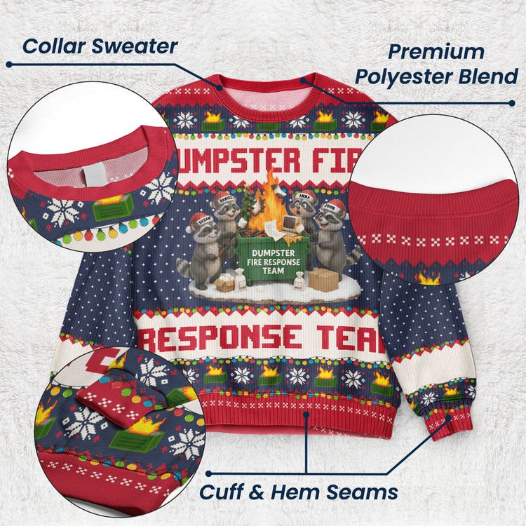 Dumpster-On-Fire-Response-Team-For-Funny-Ugly-Sweater-Party-Personalized-Sweater-8