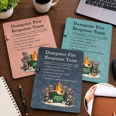 Dumpster On Fire Response Team - Funny Gift For Coworker Team - Personalized Clipboard