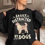 Easily Distracted By Dogs - Personalized Shirt