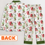 Easily Distracted By Plants - Personalized Satin Pajama Set