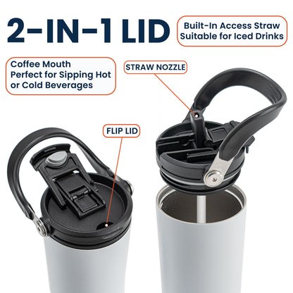 Emergency Dad Jokes - Personalized 30oz Tumbler With Handle