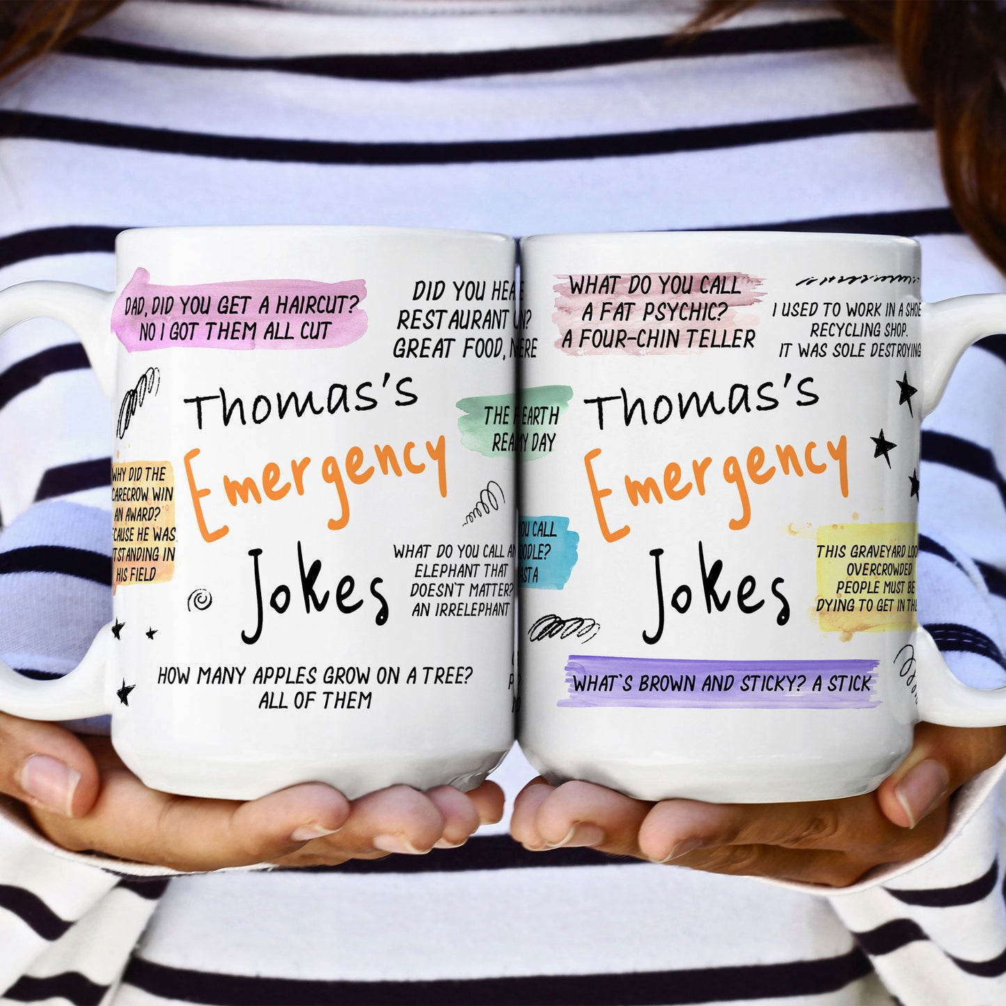 Emergency Jokes - Personalized Mug