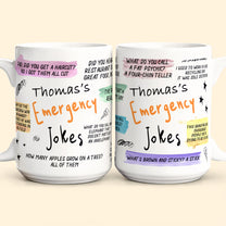 Emergency Jokes - Personalized Mug