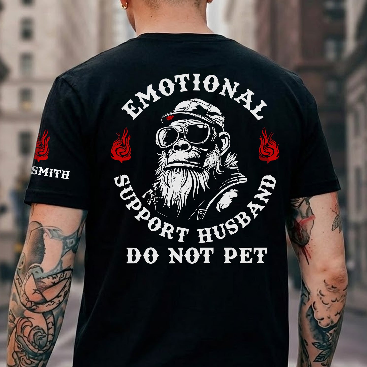 Emotional-Support-Husband-Do-Not-Funny-Shirt-For-Him-Personalized-Shirt-4