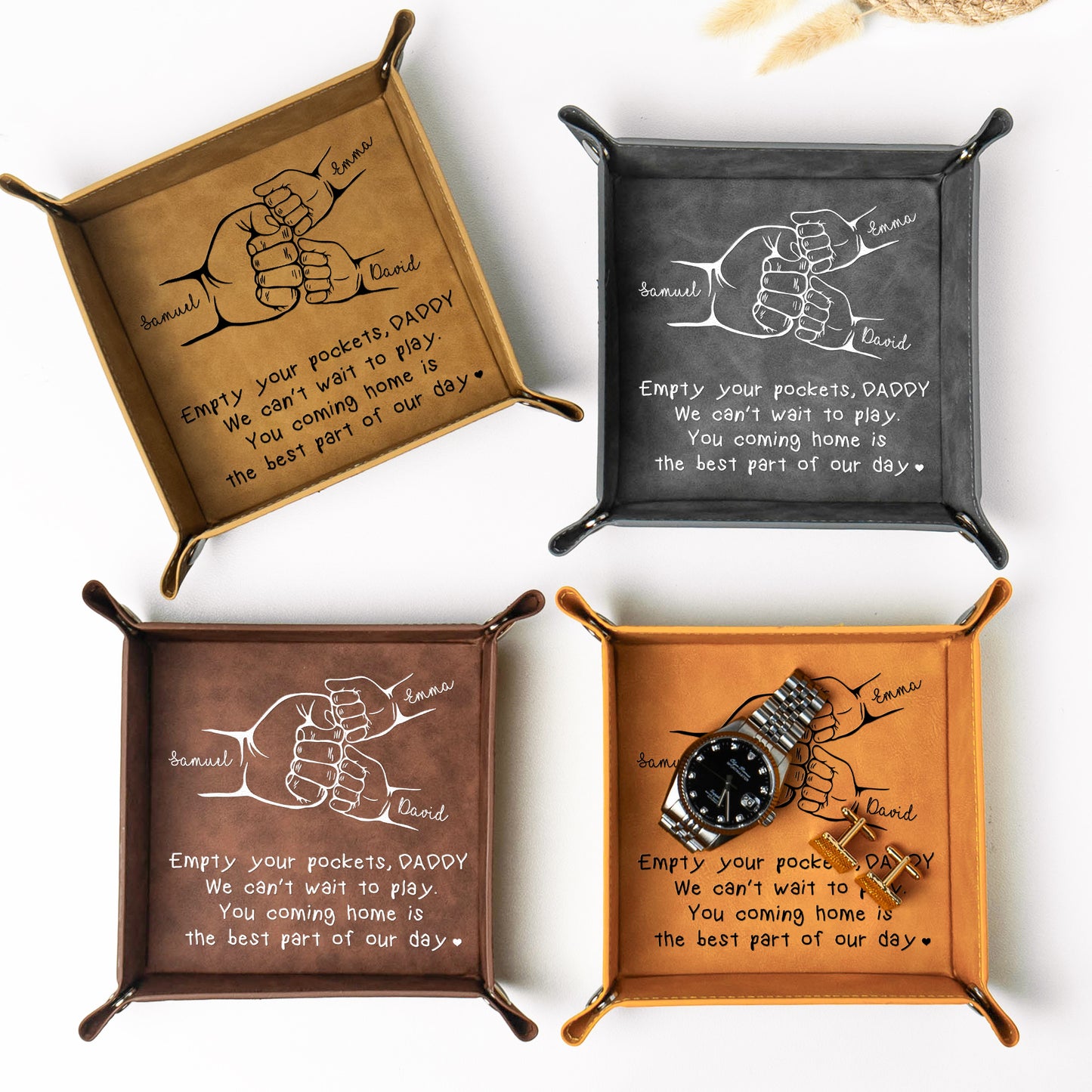 Empty-Your-Pockets,-Dad-We-Can't-Wait-To-Play-Personalized-Valet-Tray-1