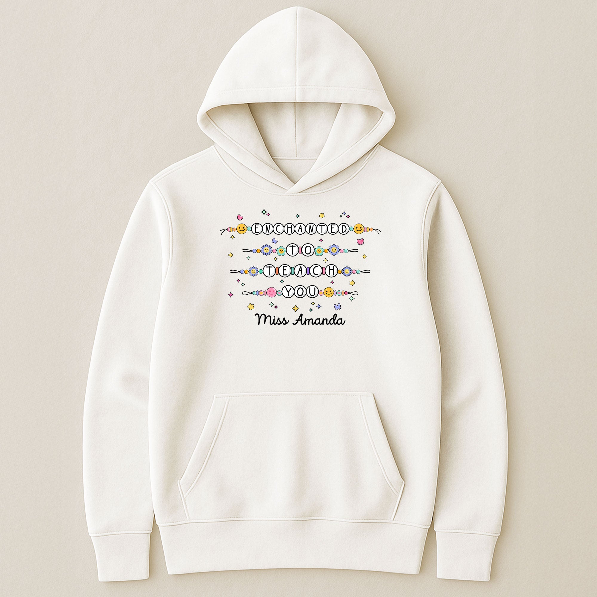 Enchanted To Teach You Friendship Bracelet Back To School - Personalized Shirt