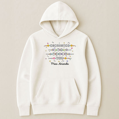 Enchanted To Teach You Friendship Bracelet Back To School - Personalized Shirt