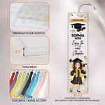 Enjoy The Next Chapter - Custom Acrylic Bookmark