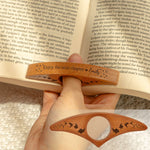 Enjoy The Next Chapter - Personalized Book Page Holder