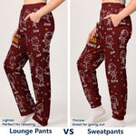 Esta Mamá Pertenece A Con Dibujos Estilo Doodle – Personalizados Pantalones Deportivos, Pantalones De Salón Con Bolsillos