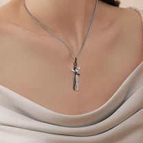 Even When I'm Not Close By Gift For Daughter - Personalized Embrace Pendant Necklaces