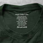 Even-Though-I’m-Not-From-Your-Sack-Fun-Father's-Day-Hidden-Message-Gift-For-Step-Father-Dad-Personalized-Shirt-1