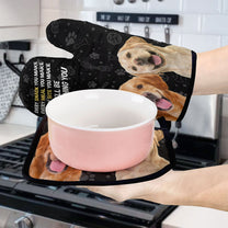 Every Snack You Make - Personalized Photo Oven Mitts And Pot Holder