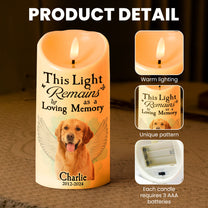 Every Time Miss Me Light This Up And Know I'm Here - Personalized Photo LED Candle