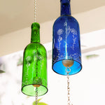 Every Time You Listen To The Wind - We Love You - Personalized Wine Bottle Wind Chime