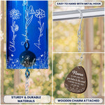 Every Time You Listen To The Wind - We Love You - Personalized Wine Bottle Wind Chime
