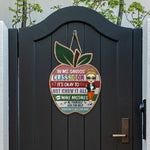Everyone Is Welcome - Personalized Shaped Wood Sign