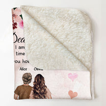 Everything I Am, You Helped Me To Be - Personalized Blanket