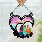 Everything We Are Is Because Of You - Personalized Window Hanging Suncatcher Ornament - Gift For Mom
