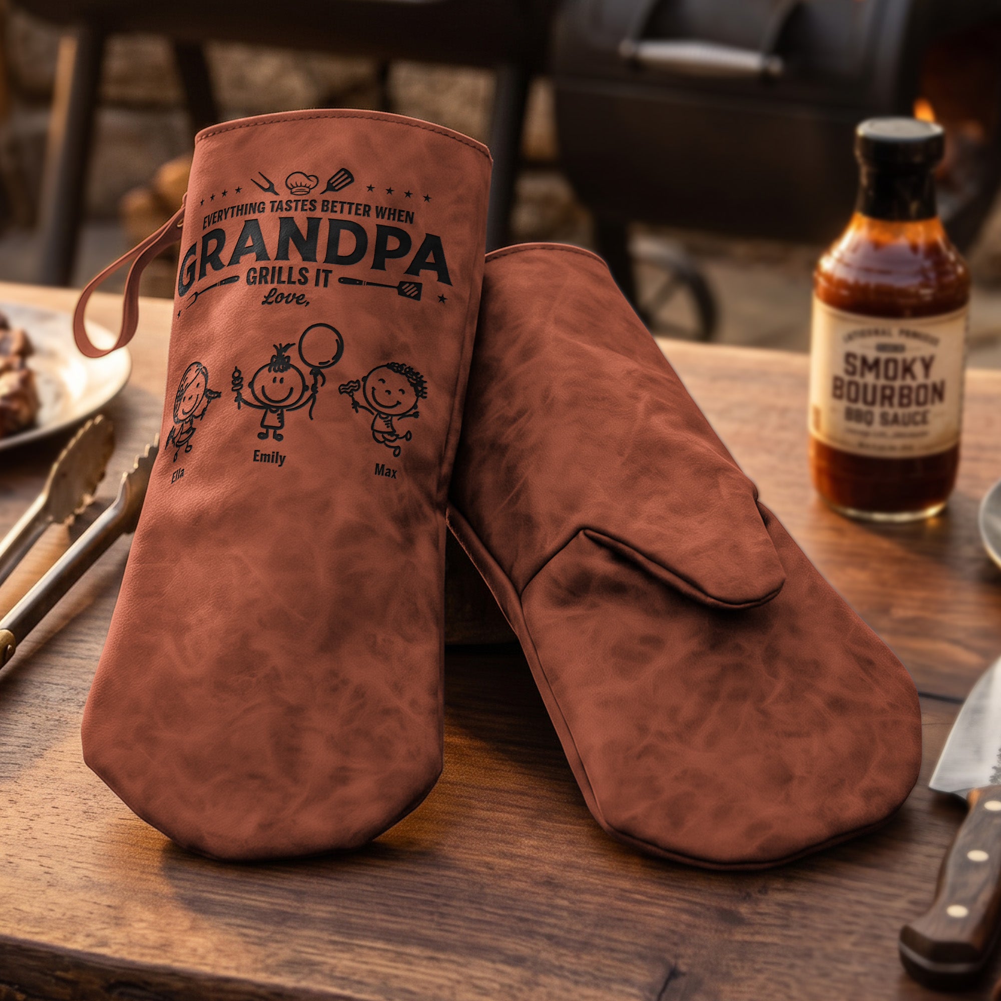 Everything-Tastes-Better-When-Dad,-Papa-Grills-It,-Bbq-Gifts-For-Men-Personalized-Grill-Gloves-6
