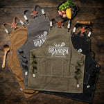 Everything-Tastes-Better-When-Grandpa,-Dad-Grills-It-Father's-Day-Gift-Personalized-Apron-4