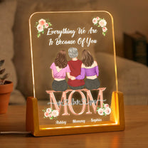 Everything-We-Are-Is-Because-Of-You-Personalized-Night-Light-1