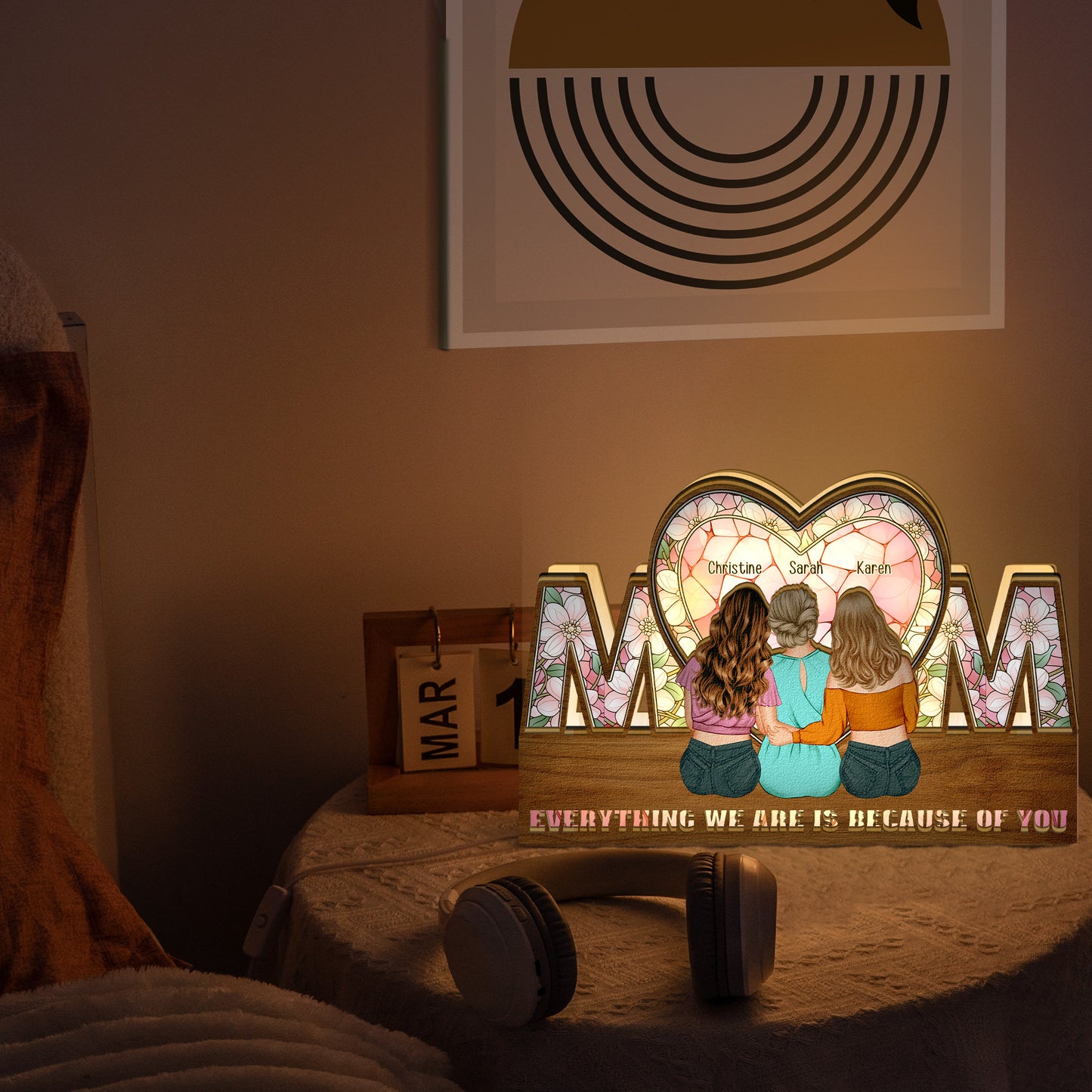 Everything-We-Are-Is-Because-Of-You-Personalized-Night-Light-4