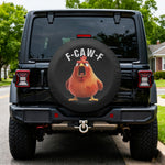 F-Caw-F Funny - For Family, Friend - Personalized Tire Cover