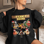 F-Caw-F Squad - Funny White Elephant Party Exchange Gift For Coworker Team - Personalized Shirt