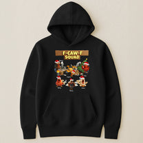 F-Caw-F Squad - Funny White Elephant Party Exchange Gift For Coworker Team - Personalized Shirt