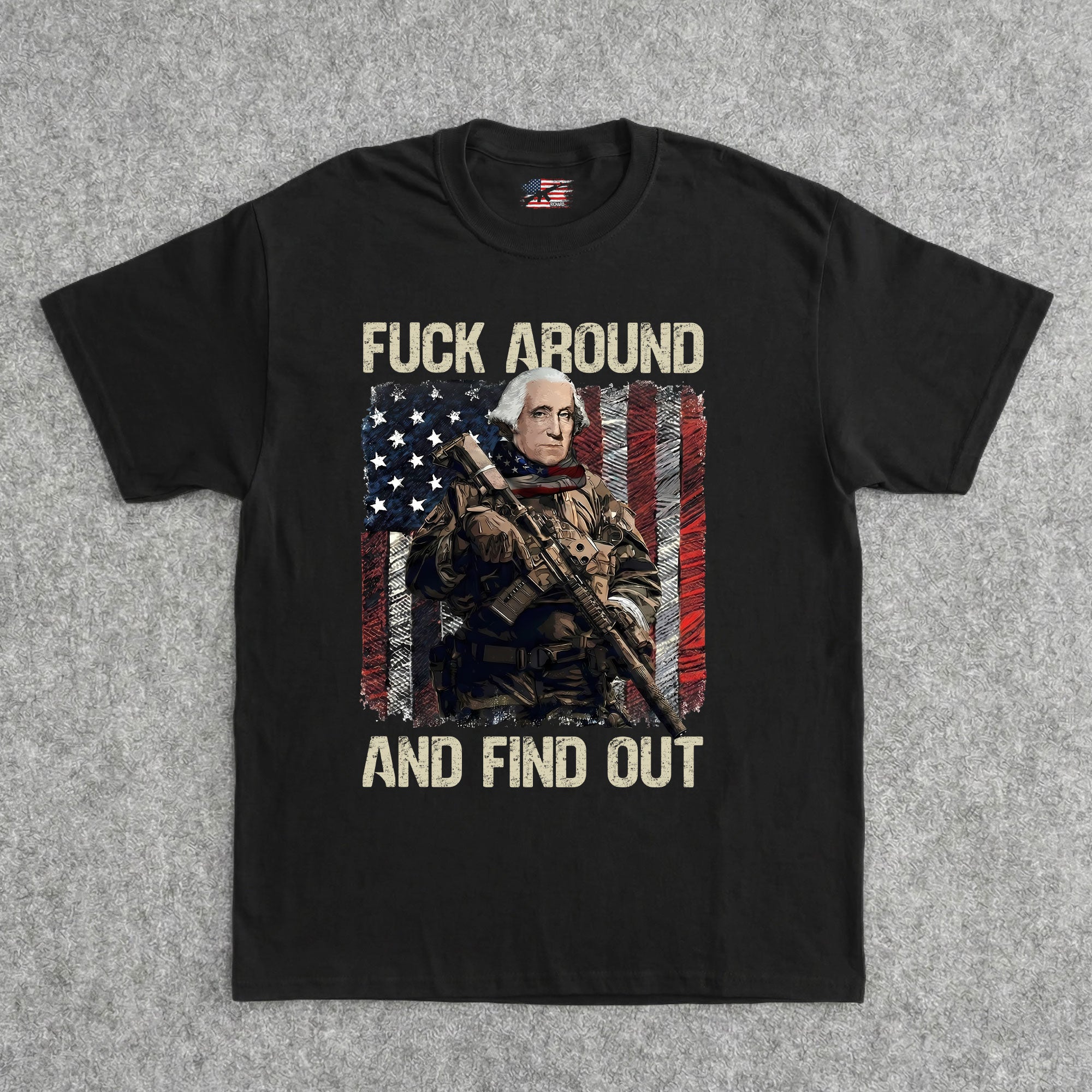 FAFO Around And Find Out Flag - Personalized Shirt