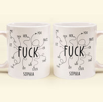 F*ck Off Funny Coffee Mug, Rude Mug, Best Friend Gift, Self Gift - Personalized Mug