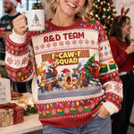 F-Caw-F-Squad-For-Funny-Ugly-Sweater-Party-Personalized-Sweater-1