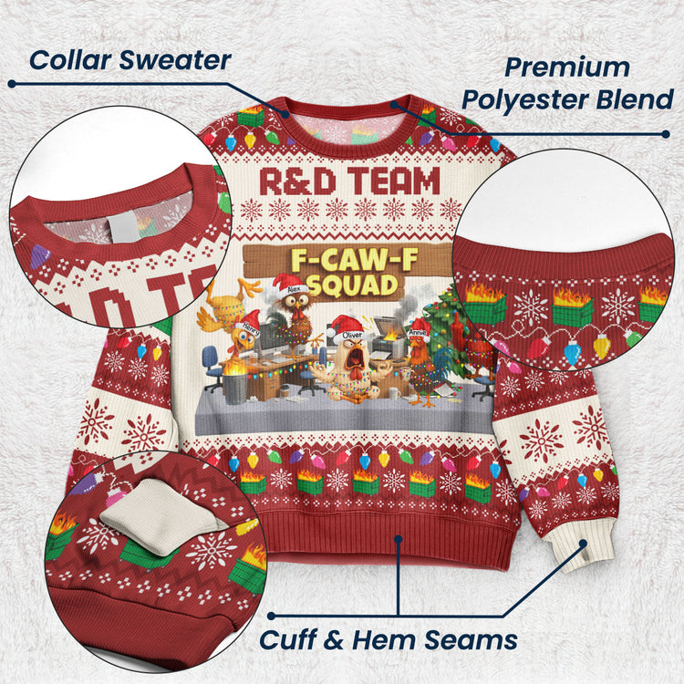 F-Caw-F-Squad-For-Funny-Ugly-Sweater-Party-Personalized-Sweater-5