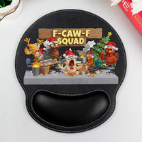 F-Caw-F-Squad,-Funny-White-Elephant-Party-Exchange-Gift-For-Coworker-Team-Personalized-Mouse-Pad-5