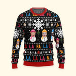 Fa La La La La La La La La - Personalized Photo Ugly Sweater