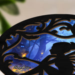 Fairy - Personalized Wood And Acrylic Night Light