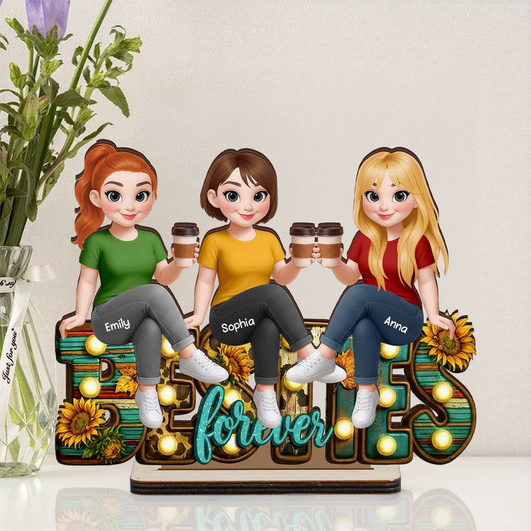 Fall-Vibe-Besties-Forever-Friendship-Gift-For-Besties-BFF-Personalized-Wooden-Plaque-4