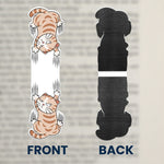 Falling Cat - Personalized Magnetic Bookmark