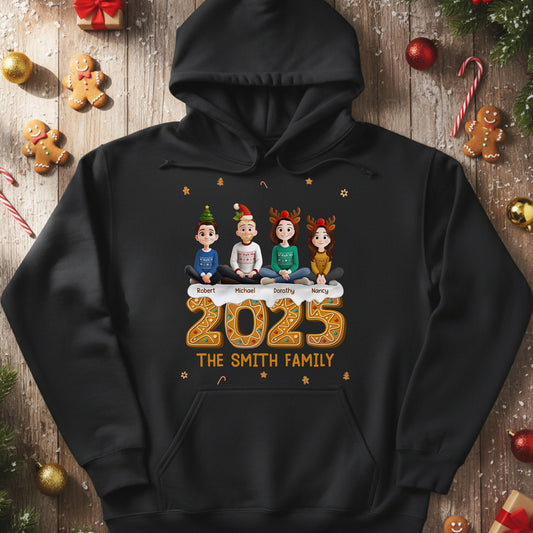 Family 2025 - Gingerbread Version - Personalized Shirt