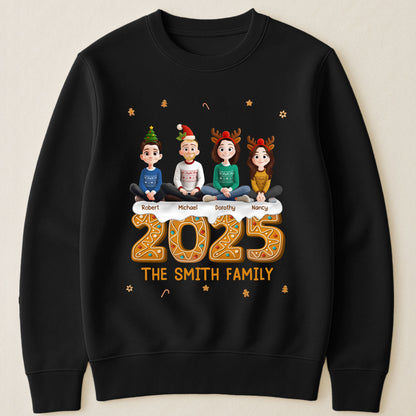 Family 2025 - Gingerbread Version - Personalized Shirt