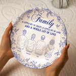 Family A Whole Lot Of Love - Personalized Ceramic Plate