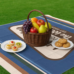 Family Adventuring Together - Personalized Picnic Blanket